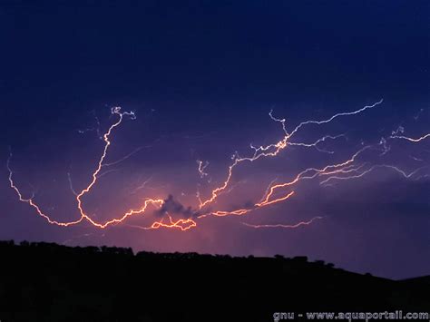 orage électrique|échelle de couleur les orages.